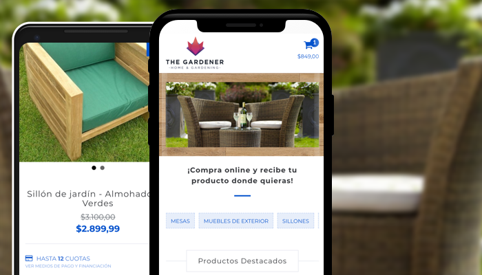 Plantilla Gardener: usuarios contentos, carrito lleno Plantilla Gardener: usuarios contentos, carrito lleno